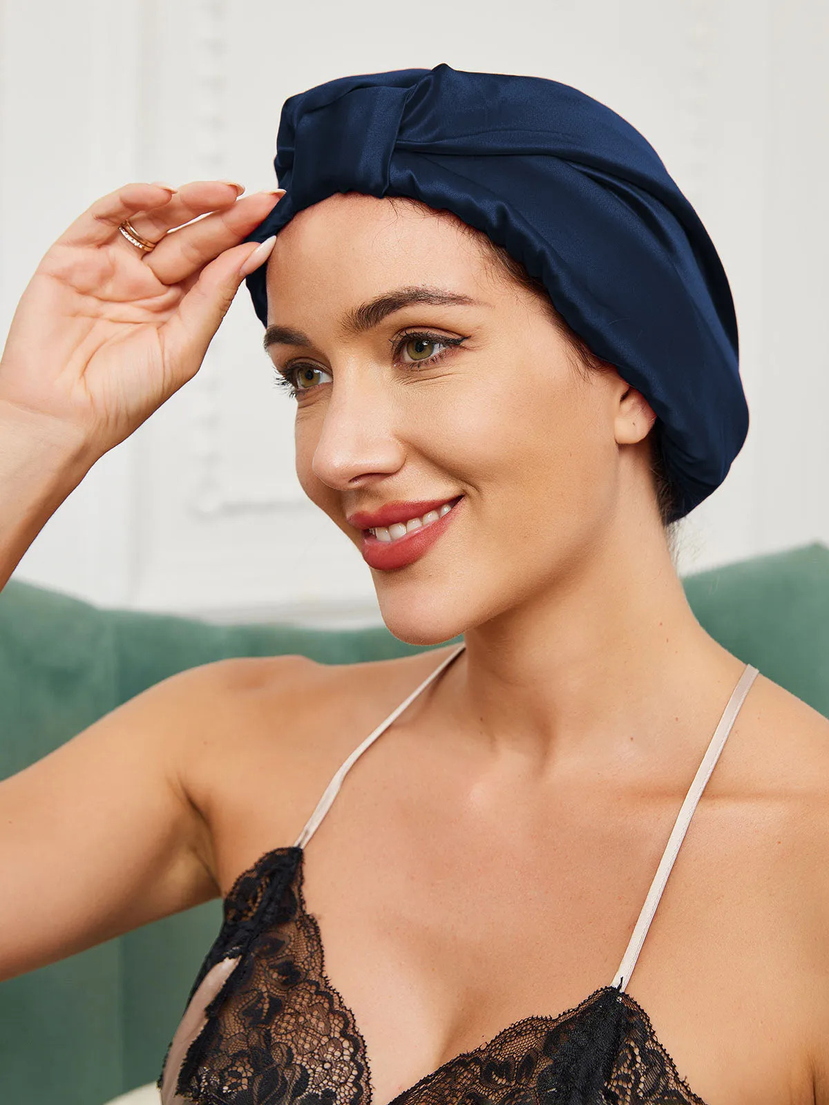 Silk Bonnet for Sleeping