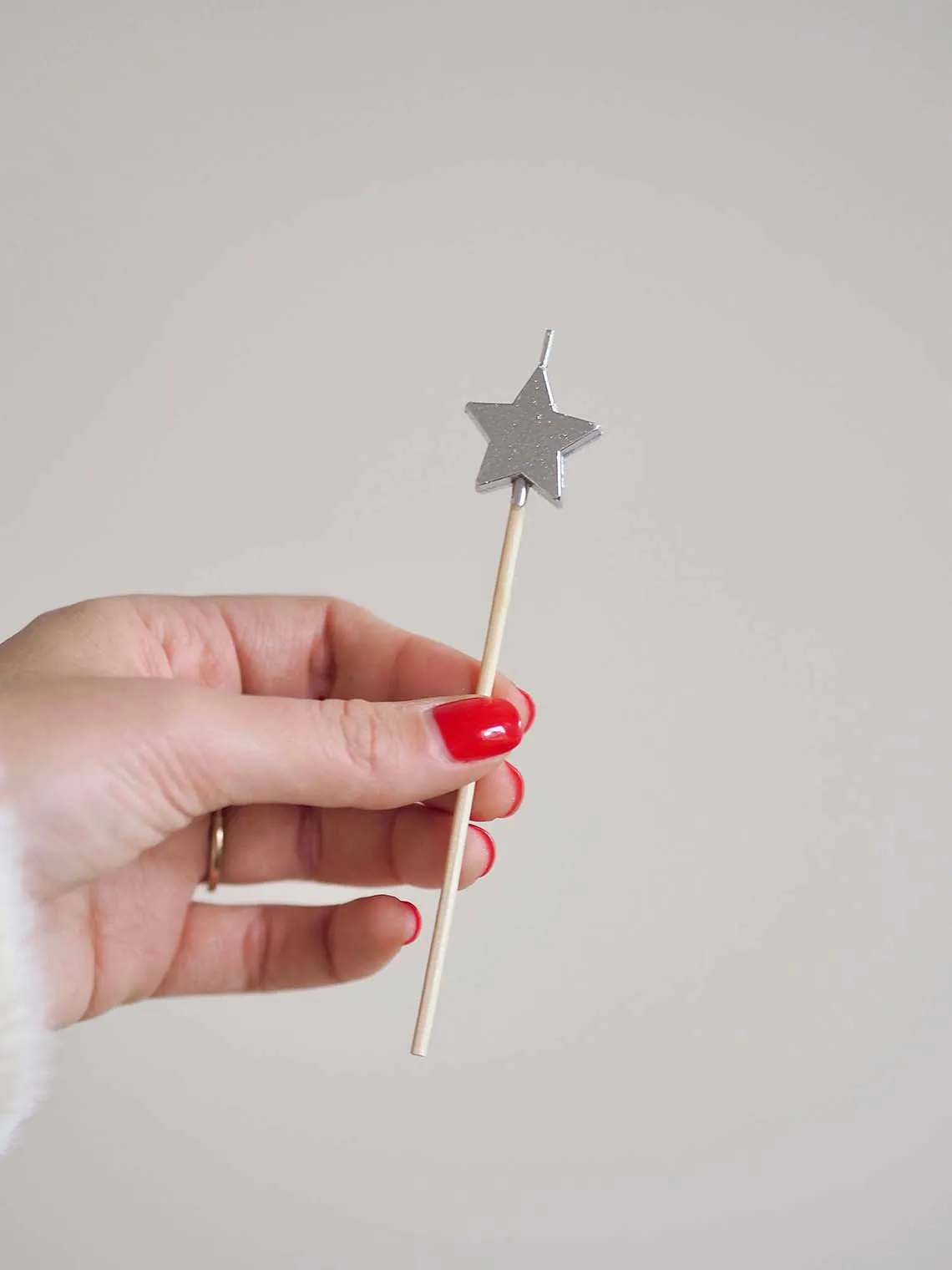 Silver Star Candles