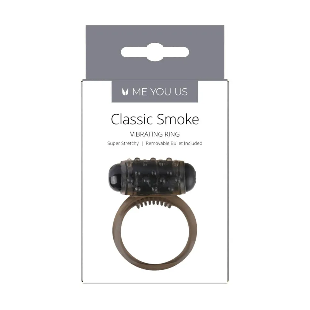 Smoke Arouse Vibrating Bristle Thrill Cock Ring