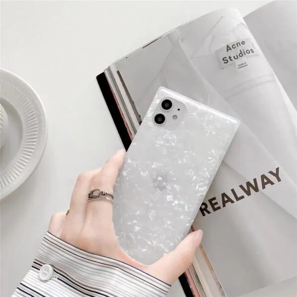 Square Shell Pattern Soft Cases