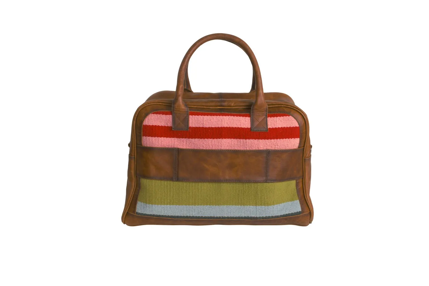 STS Ranchwear Womens Baja Dreams Zoey Multi-Color Leather Carry-On Bag