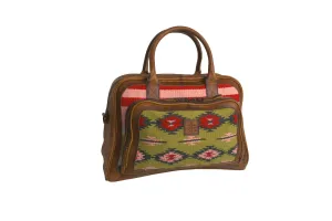 STS Ranchwear Womens Baja Dreams Zoey Multi-Color Leather Carry-On Bag