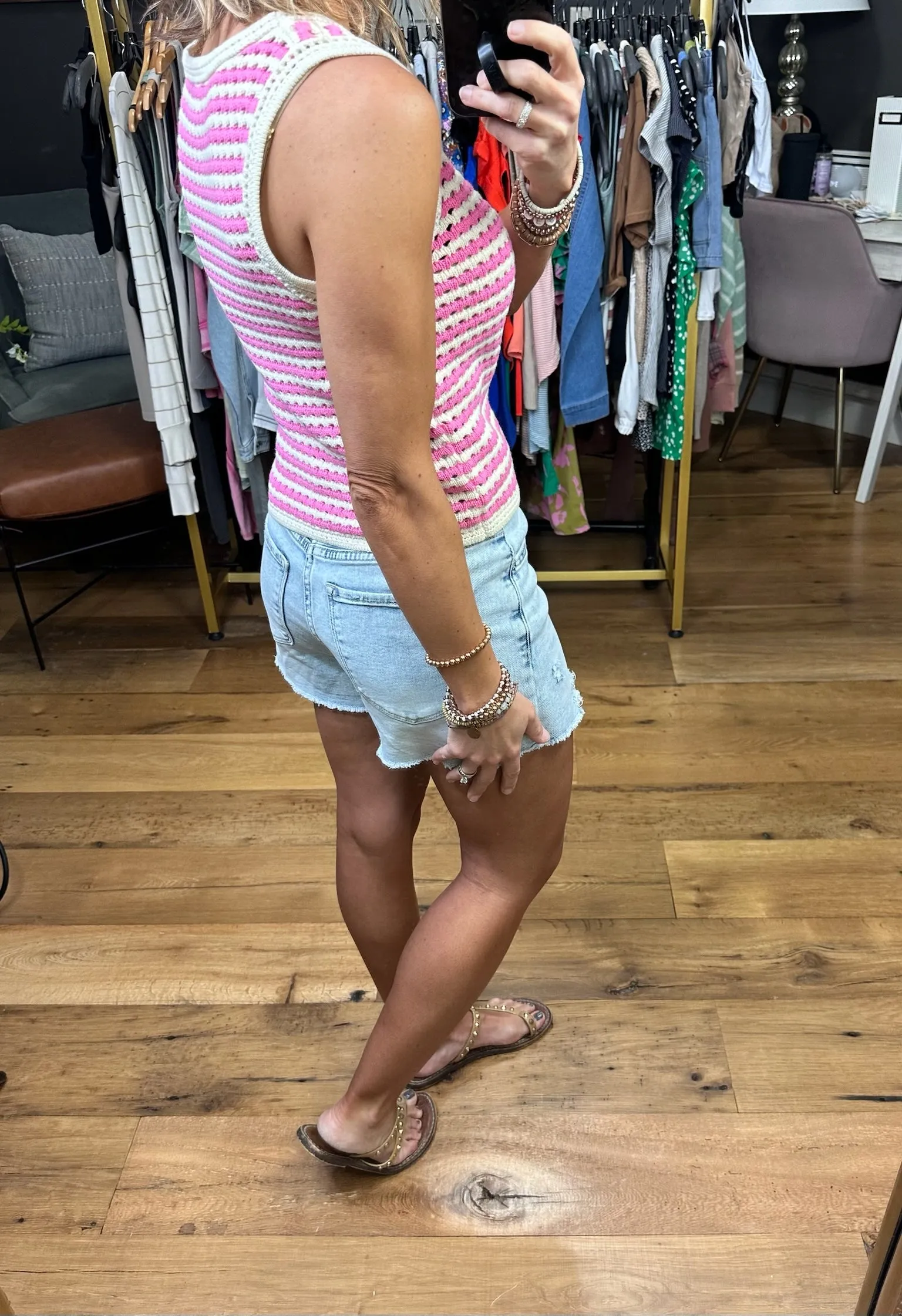 Take the Time Crochet Tank - Multiple Options