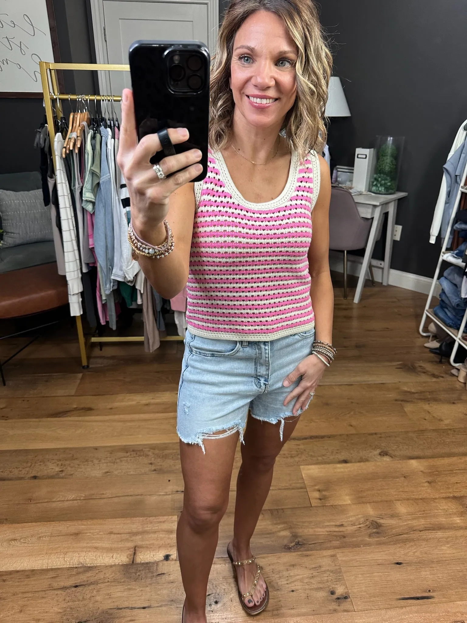 Take the Time Crochet Tank - Multiple Options