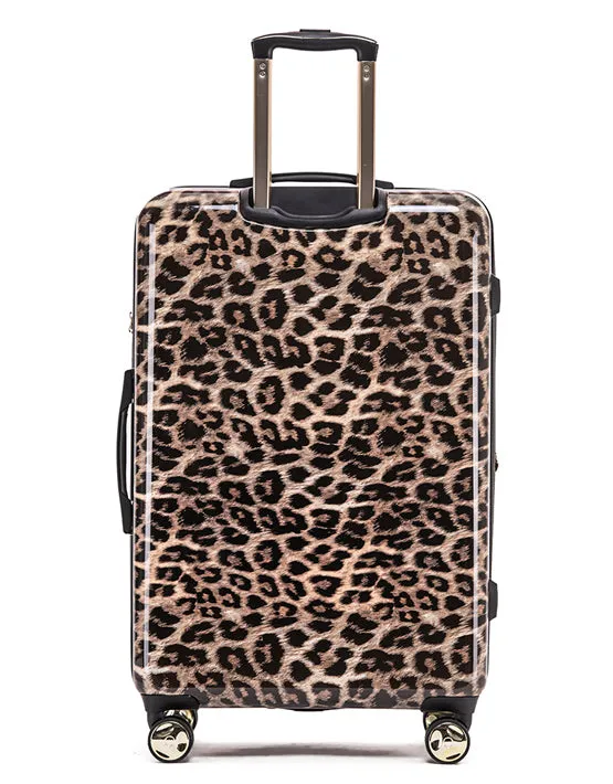 Tosca Luggage Leopard Hard Large 29" Trolley Case