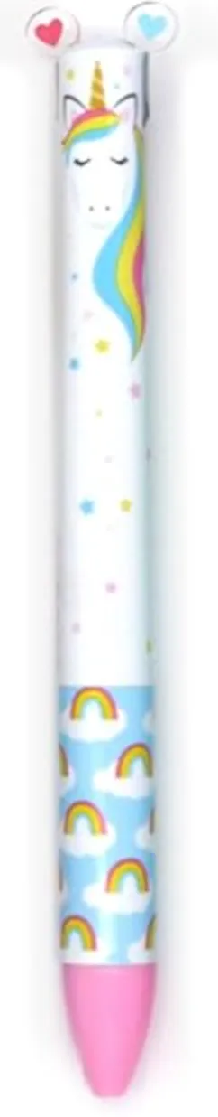 Twice as Nice Rainbow Magic 2 Colors Click Pens