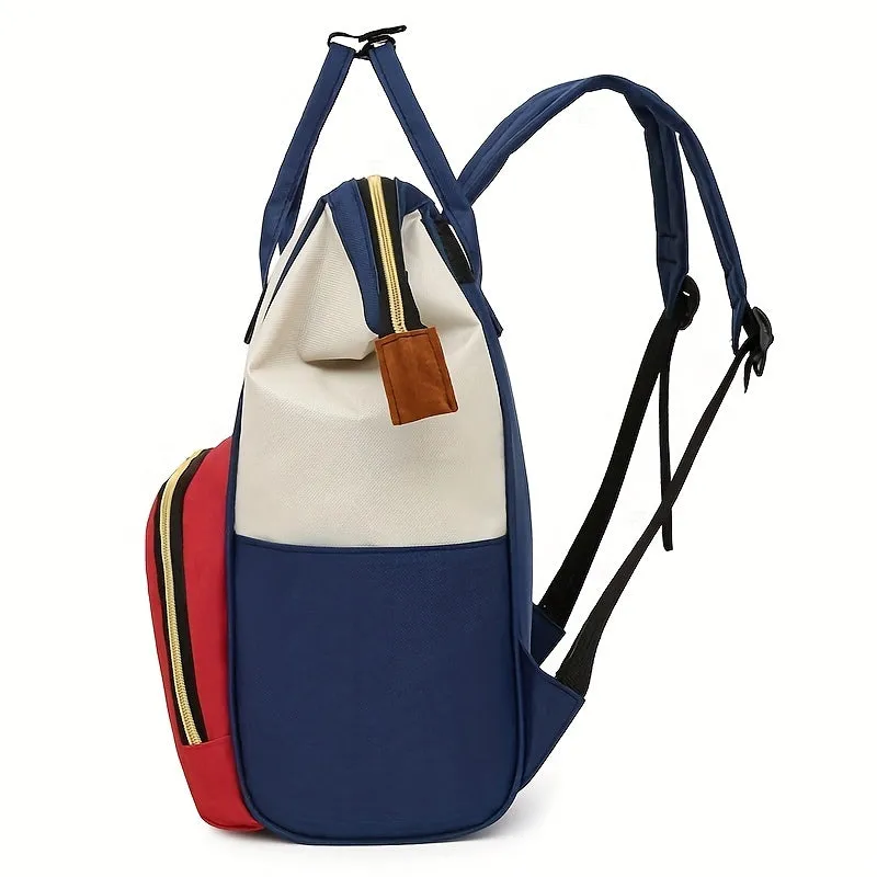 Versatile Zipper Backpack The Ultimate Portable Diaper Bag
