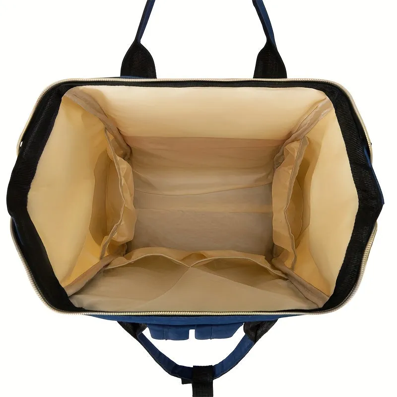 Versatile Zipper Backpack The Ultimate Portable Diaper Bag