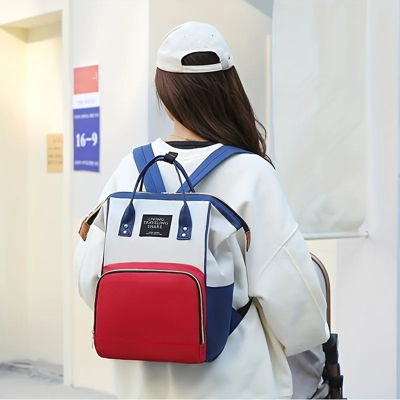 Versatile Zipper Backpack The Ultimate Portable Diaper Bag
