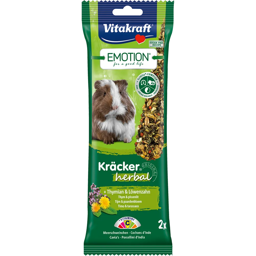Vitakraft Emotion Kracker Herbal for Guinea Pig 2pcs